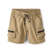 Boys Pull On Zip Cargo Shorts, Sizes 4-16