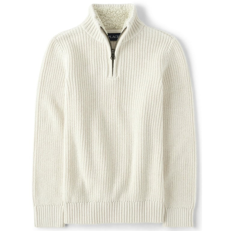The Children s Place Boys Quarter Zip Sweater Sizes XS XXL