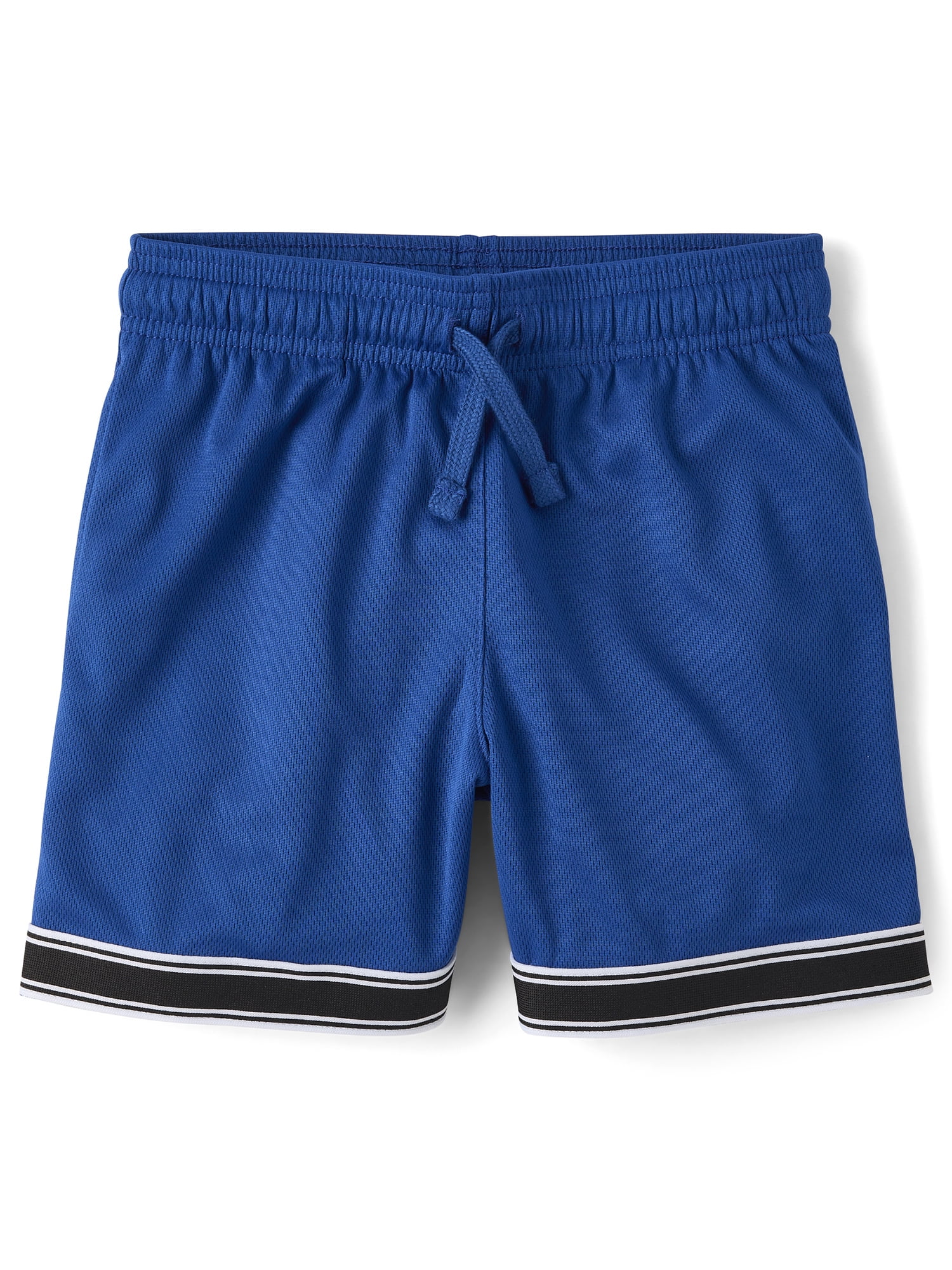 The Children's Place Boys Quick Dry Contrast Hem Mesh Basketball Short, Sizes XS-XXL