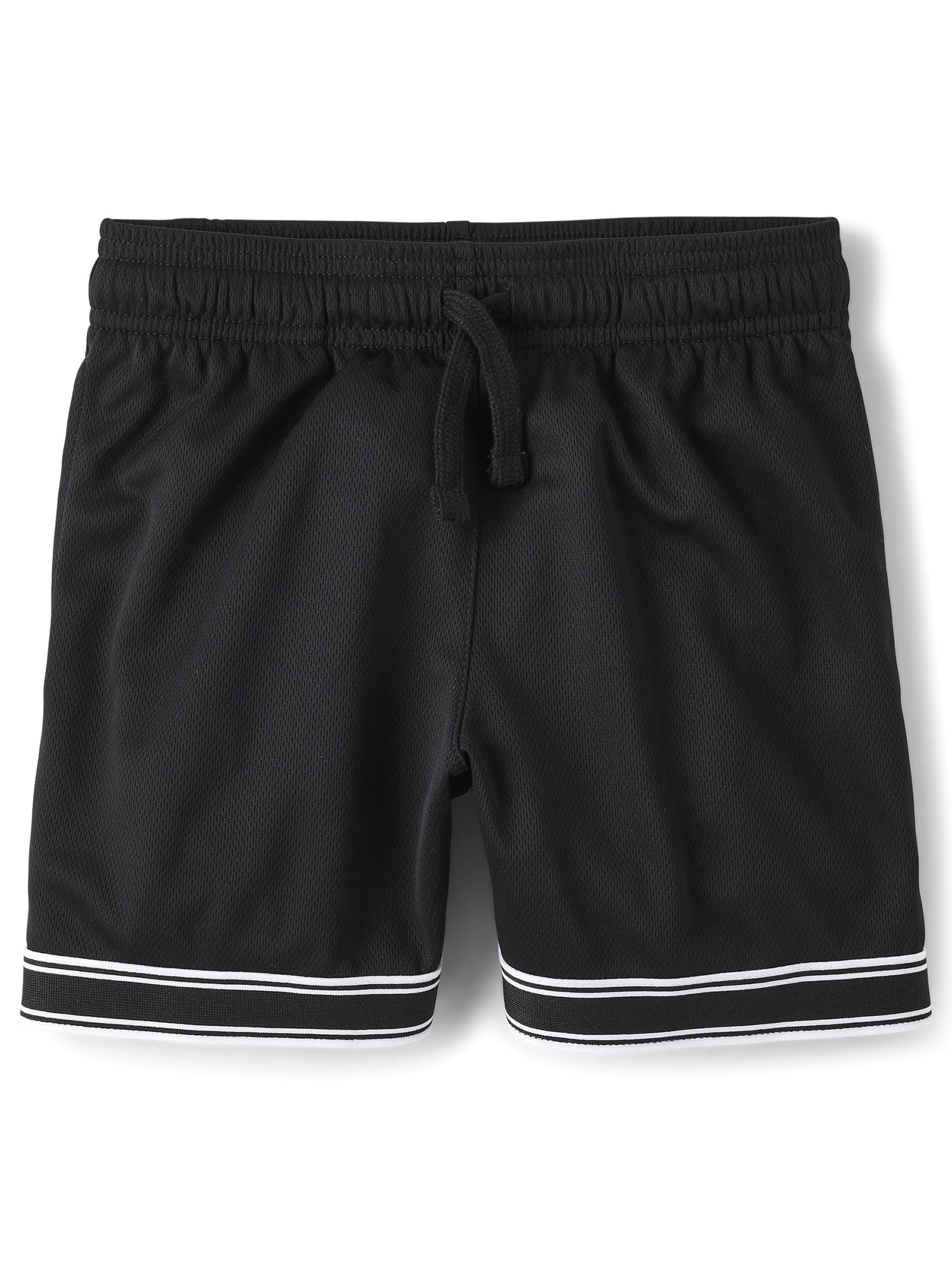 The Children's Place Boys Quick Dry Contrast Hem Mesh Basketball Short, Sizes XS-XXL