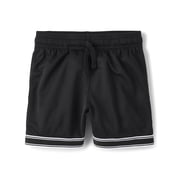 The Children's Place Boys Quick Dry Contrast Hem Mesh Basketball Short, Sizes XS-XXL