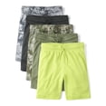 thumbnail image 1 of The Children's Place Boys Quick Dry Mesh Lined Shorts, 5-Pack, Sizes XS-XXL, 1 of 4