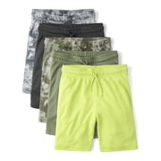 Boys Quick Dry Mesh Lined Shorts, 5-Pack, Sizes XS-XXL
