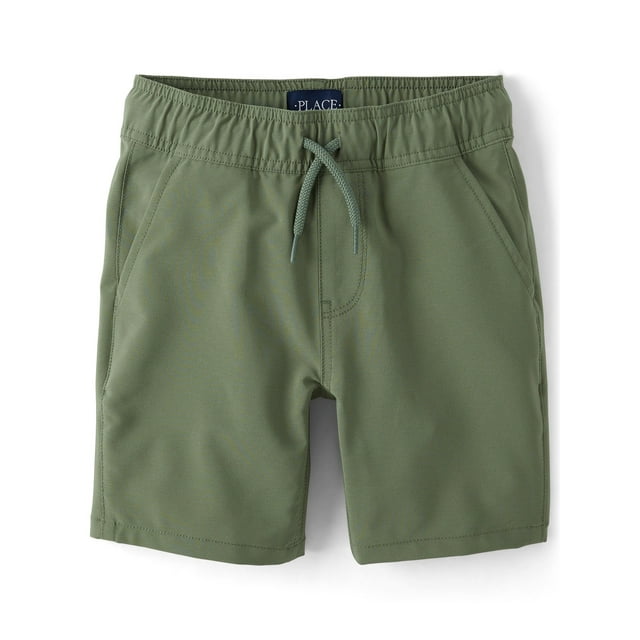 The Children's Place Boys Quick Dry Pull On Jogger Shorts, Sizes 4-16