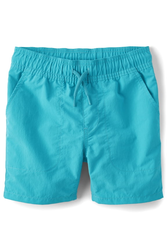 Boys Quick Dry Pull On Pool-to-Play Shorts, Sizes 4-16