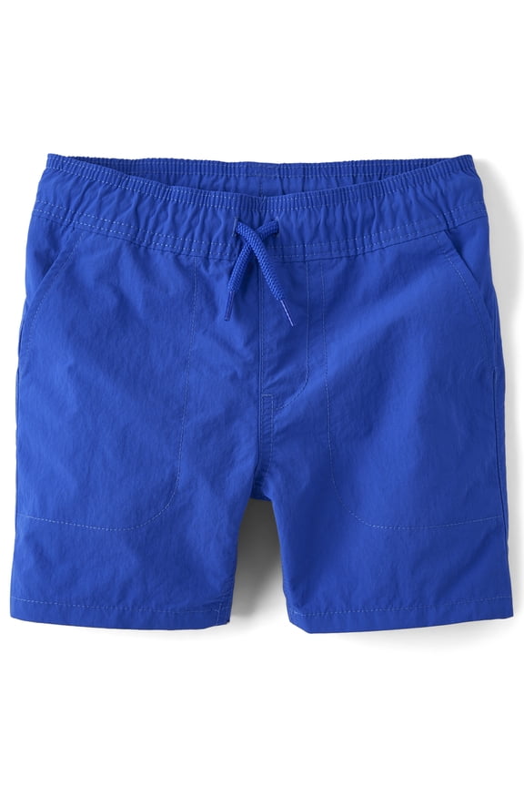 Boys Quick Dry Pull On Pool-to-Play Shorts, Sizes 4-16