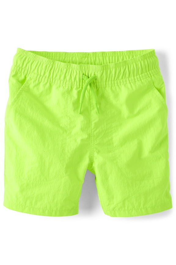 Boys Quick Dry Pull On Pool-to-Play Shorts, Sizes 4-16