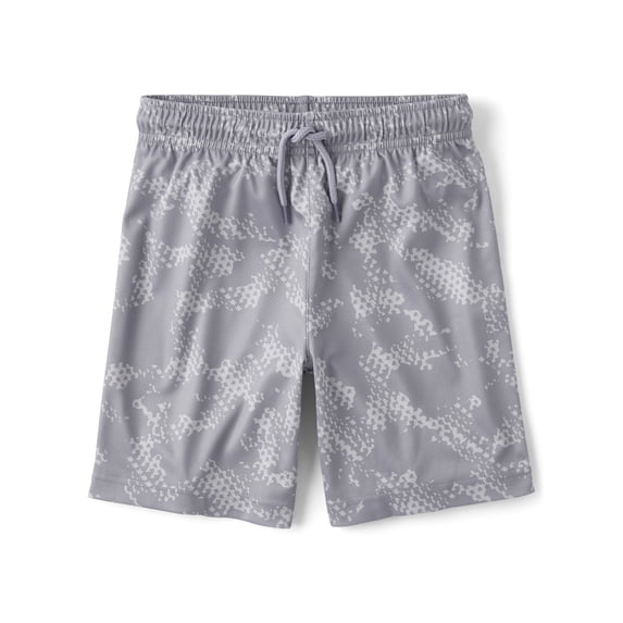 The Children's Place Boys Quick Dry Pull-On Printed Mesh Short, Sizes XS-XXL