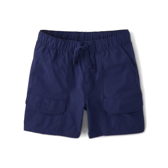 The Children's Place Boys Quick Dry Pull-On Ripstop Cargo Short, Sizes 4-16
