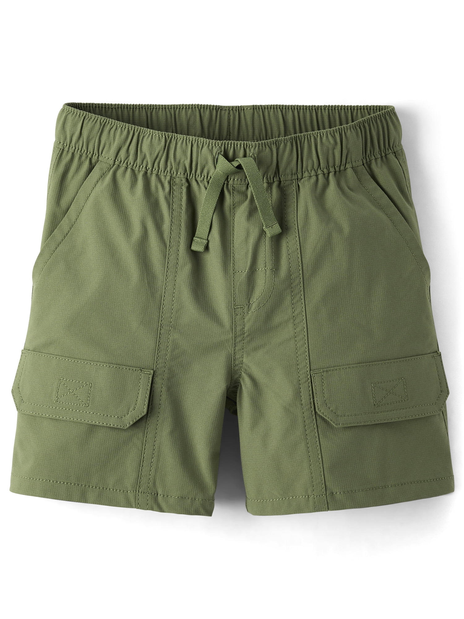 The Children's Place Boys Quick Dry Pull-On Ripstop Cargo Short, Sizes 4-16