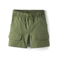 thumbnail image 1 of The Children's Place Boys Quick Dry Pull-On Ripstop Cargo Short, Sizes 4-16, 1 of 3