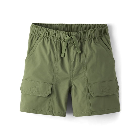 The Children's Place Boys Quick Dry Pull-On Ripstop Cargo Short, Sizes 4-16