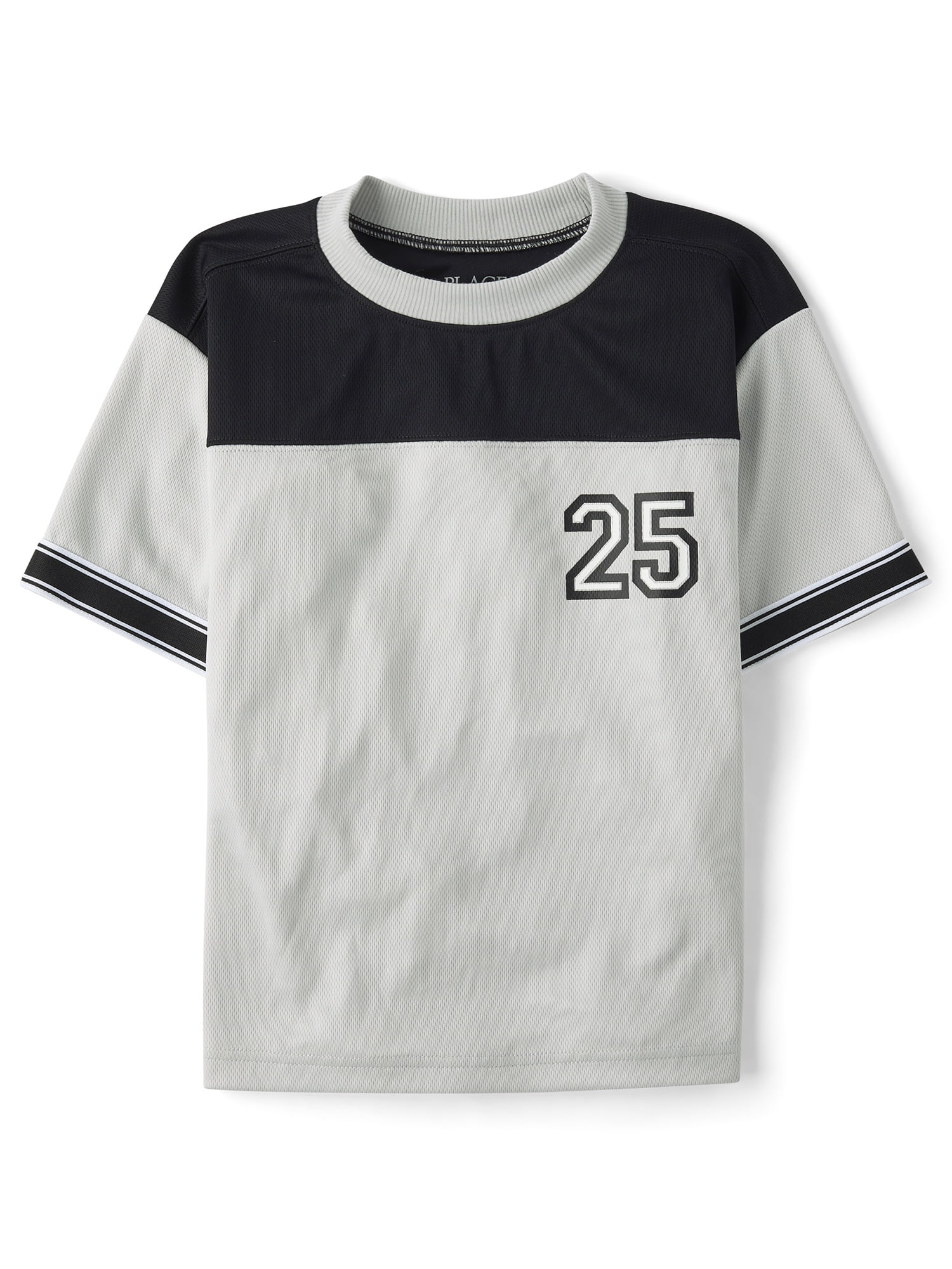 The Children's Place Boys Quick Dry Short Sleeve Football Top, Sizes XS-XXL