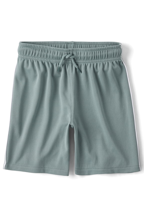 Boys Quick Dry Side Stripe Mesh Short, Sizes XS-XXL