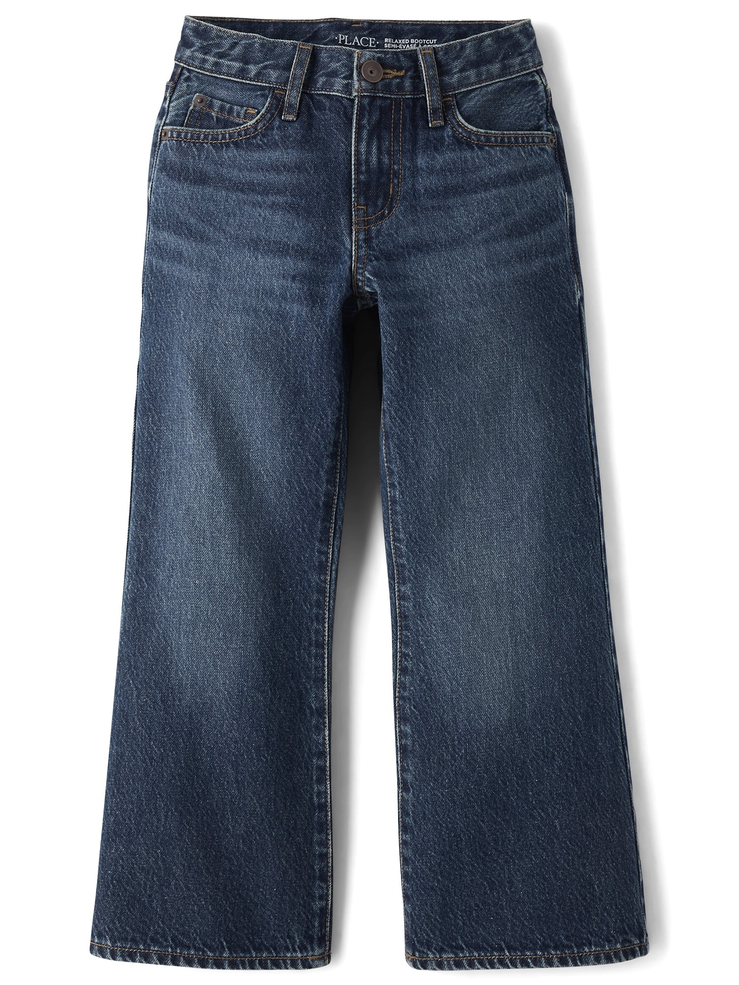 The Children's Place Boys Relaxed Bootcut Jeans, Sizes 4-18