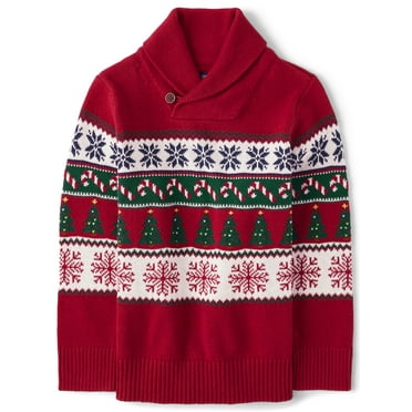 The Children's Place Boys Shawl Neck Holiday Sweater, Sizes XS-XXL