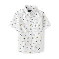 thumbnail image 1 of The Children's Place Boys Short Sleeve Allover Doodle Print Woven, Sizes XS-XXL, 1 of 3