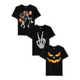 thumbnail image 1 of The Children's Place Boys Short Sleeve Halloween T-Shirt, 3-Pack, Sizes XS-XXL, 1 of 5