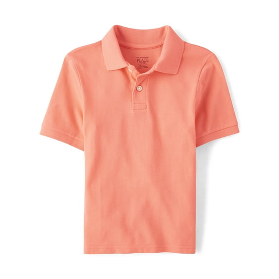 The Children's Place Boys Short Sleeve Pique Polo, Sizes XS-XXL