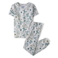 thumbnail image 1 of The Children's Place Boys Short Sleeve Snug Fit Sports Print Cotton Pajamas, Sizes 4-16, 1 of 3