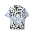 thumbnail image 1 of The Children's Place Boys Short Sleeve Tropical Poplin Button Up Shirt, Sizes XS-XXL, 1 of 3