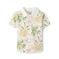 thumbnail image 1 of The Children's Place Boys Short Sleeve Tropical Print Polo, Sizes XS-XXL, 1 of 3