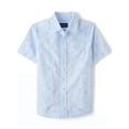 thumbnail image 1 of The Children's Place Boys Short Sleeve Woven Button Up Shirt, Sizes XS-XXL, 1 of 3