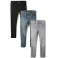 thumbnail image 1 of The Children's Place Boys Skinny Fit Denim Jeans, 3-Pack, Sizes 4-18, 1 of 6