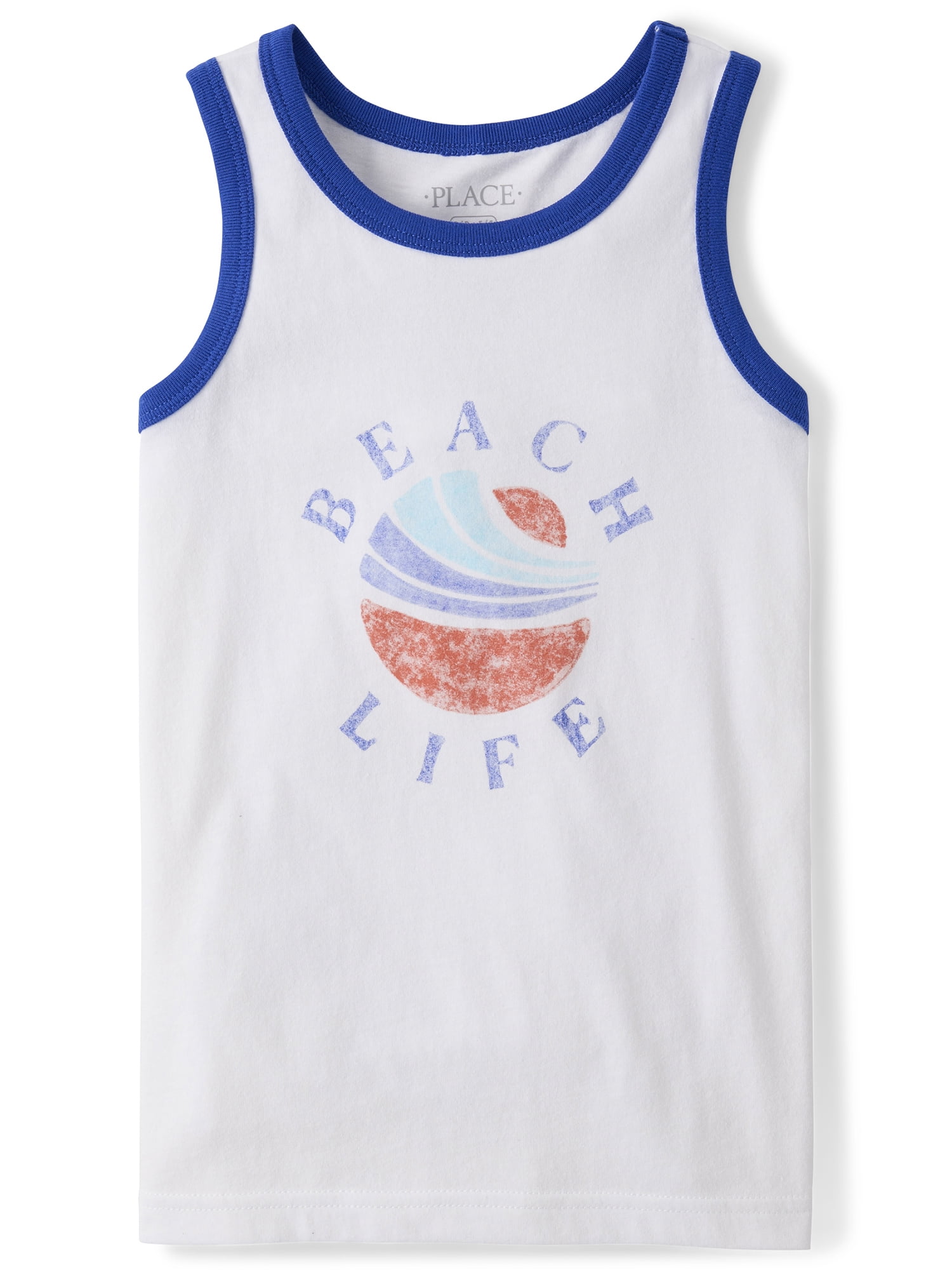 The Children's Place Boys Sleeveless Graphic Print Tank Top, Sizes XS-XXL