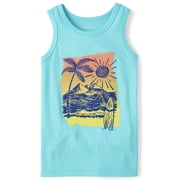 The Children's Place Boys Sleeveless Graphic Print Tank Top, Sizes XS-XXL