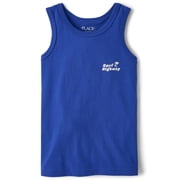 The Children's Place Boys Sleeveless Graphic Print Tank Top, Sizes XS-XXL