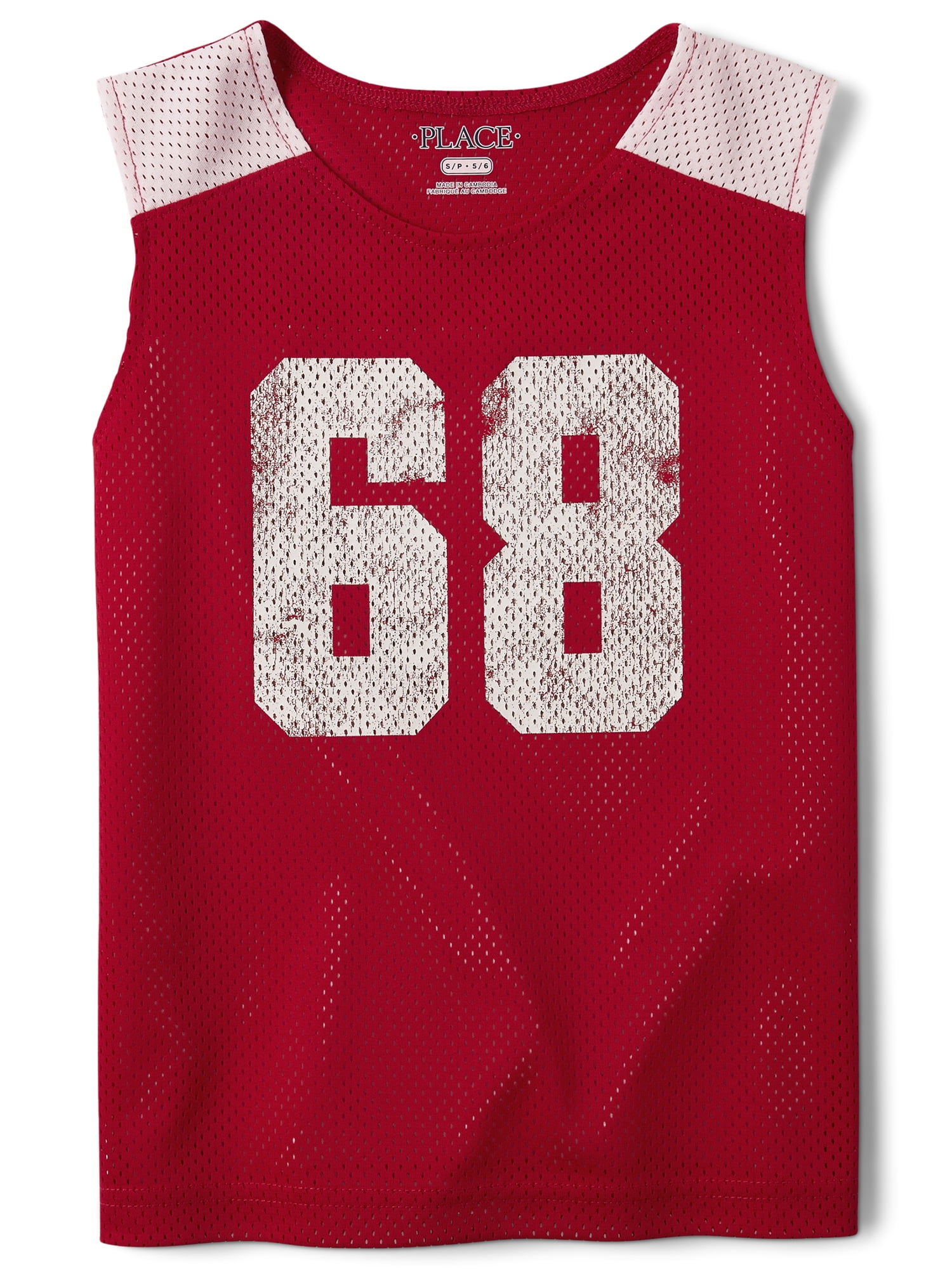 The Children's Place Boys Sleeveless Quick Dry Mesh Muscle Tank Top, Sizes XS-XXL