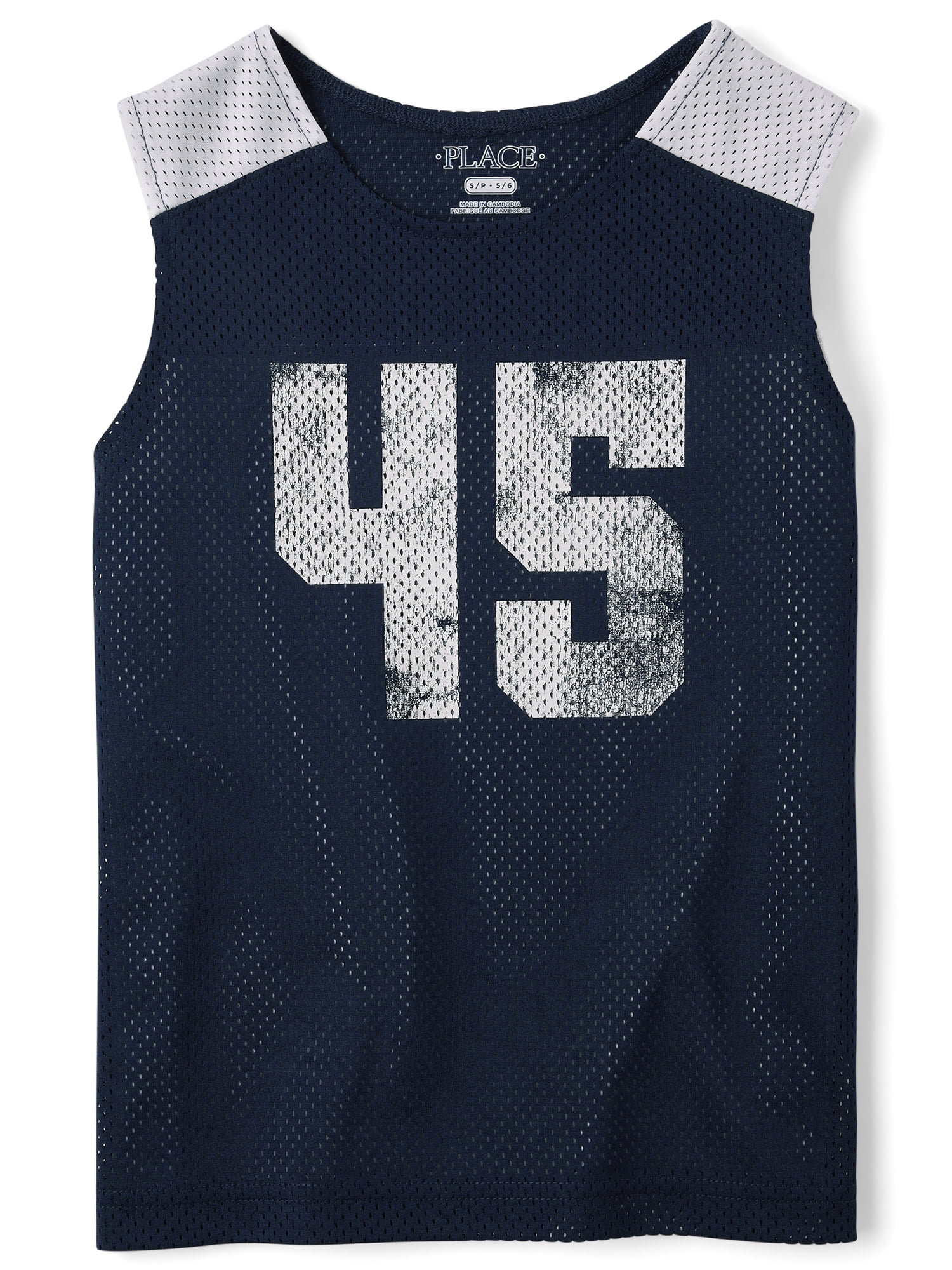 The Children's Place Boys Sleeveless Quick Dry Mesh Muscle Tank Top, Sizes XS-XXL