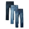 thumbnail image 1 of The Children's Place Boys Straight Fit Denim Jeans, 3-Pack, Sizes 4-18, 1 of 3