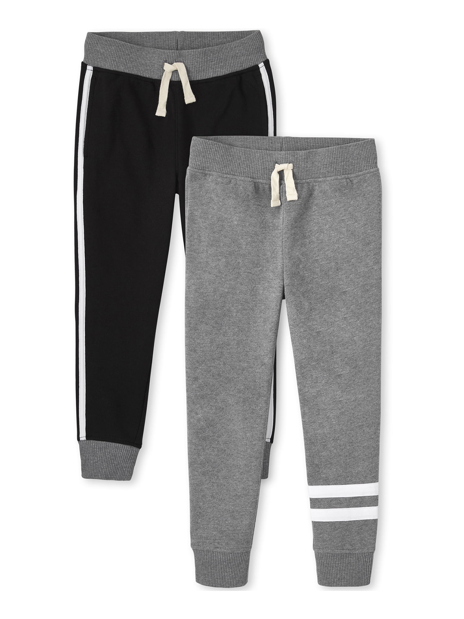 The Children's Place Boys Striped Jogger Pant, 2Pack, Sizes 416