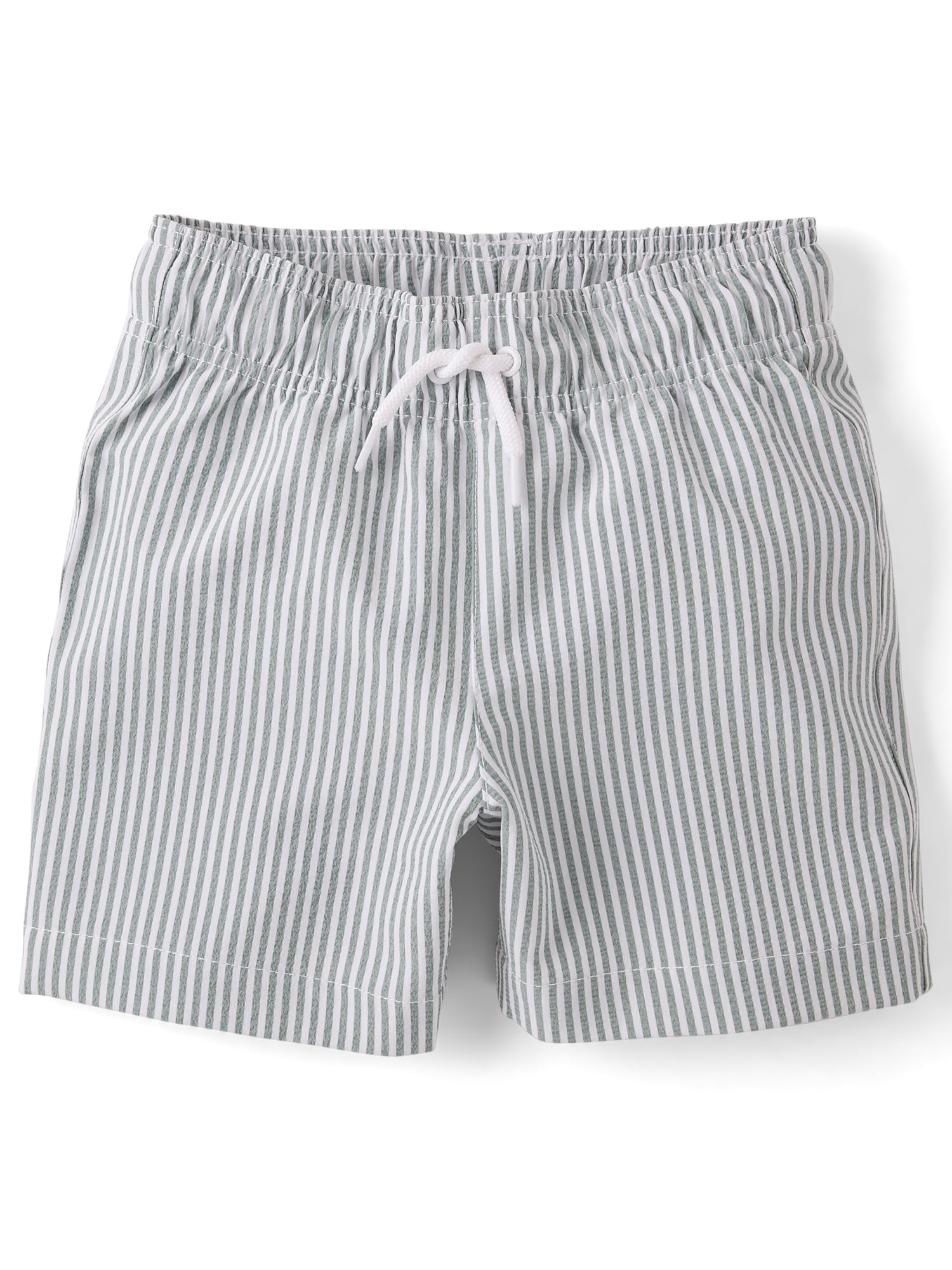 The Children's Place Boys Striped Seersucker Swim Trunks, Sizes XS-XXL
