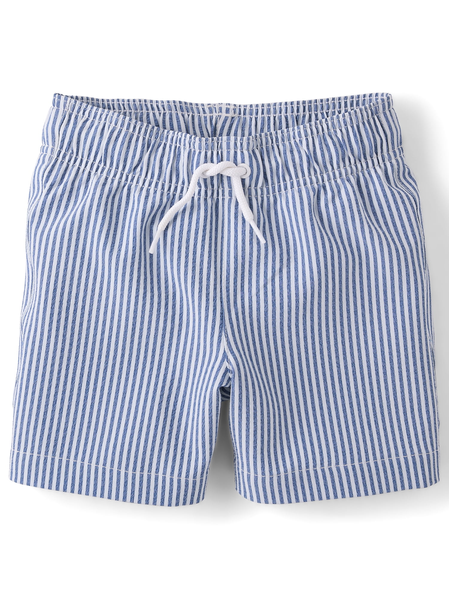 The Children's Place Boys Striped Seersucker Swim Trunks, Sizes XS-XXL