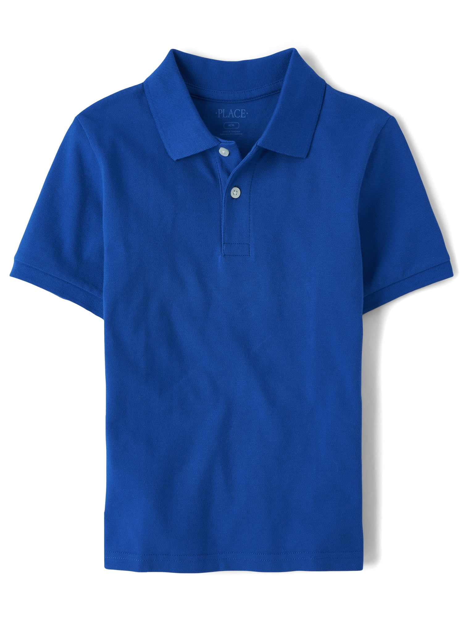 The Children's Place Boys Uniform Short Sleeve Pique Polo, Sizes XS-XXL