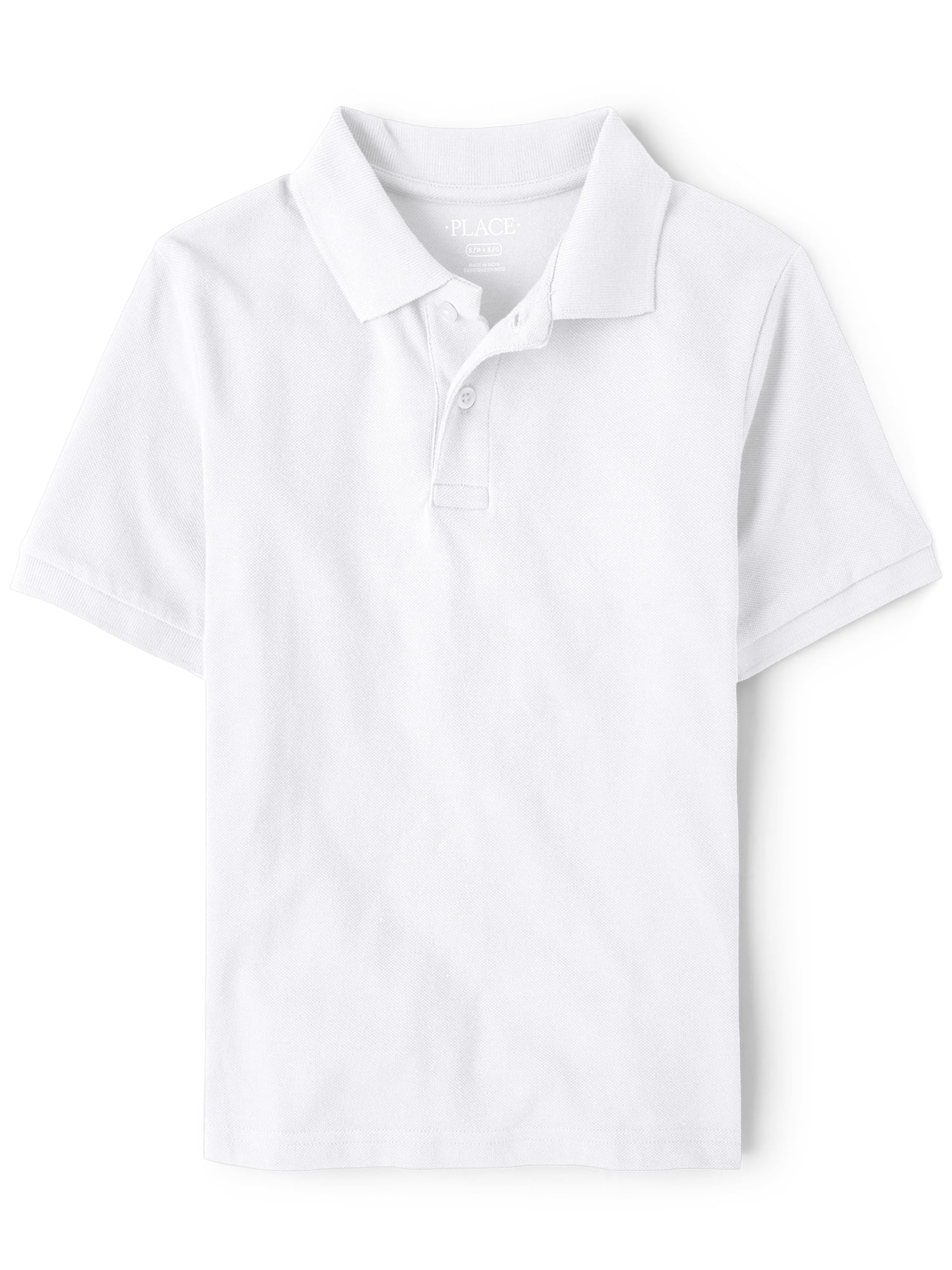 The Children's Place Boys Uniform Short Sleeve Pique Polo, Sizes XS-XXL