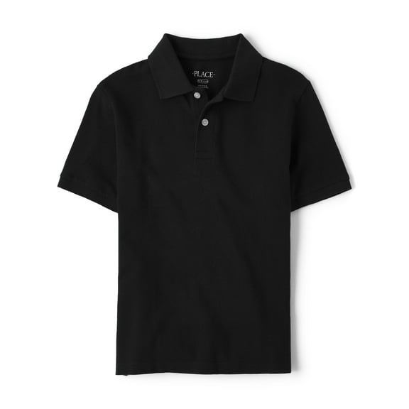 The Children's Place Boys Uniform Short Sleeve Pique Polo, Sizes XS-XXL