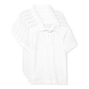 The Children's Place Boys Uniform Short Sleeve Polo, 5-Pack, Sizes XS-XXL