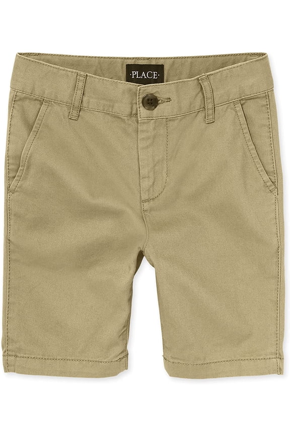 Boys Uniform Stretch Chino Shorts, Sizes 4-18