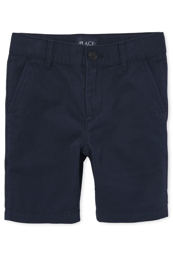 Boys Uniform Stretch Chino Shorts, Sizes 4-18
