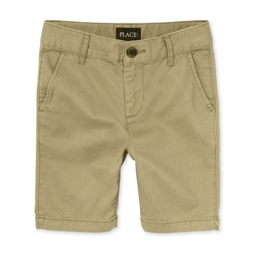 The Children's Place Boys Uniform Stretch Chino Shorts, Sizes 4-18
