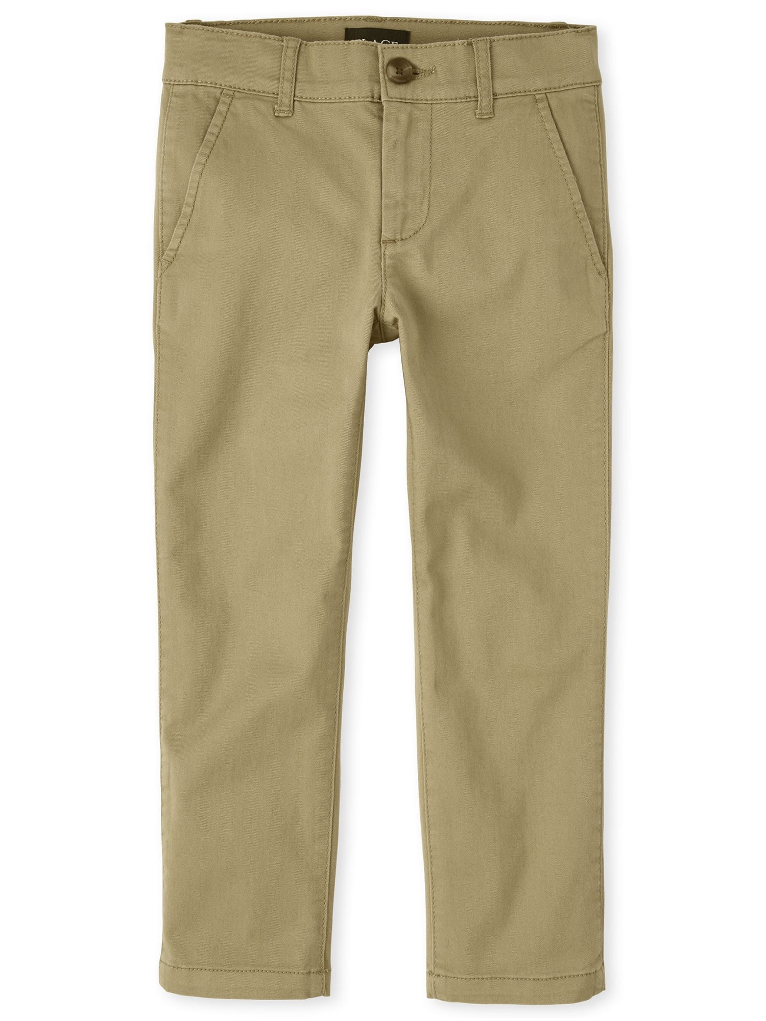 The Children's Place Boys Uniform Stretch Skinny Chino Pants, Sizes 4-18