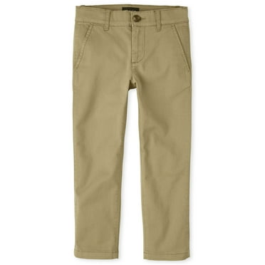 The Children's Place Boys Uniform Stretch Skinny Chino Pants, Sizes 4-18