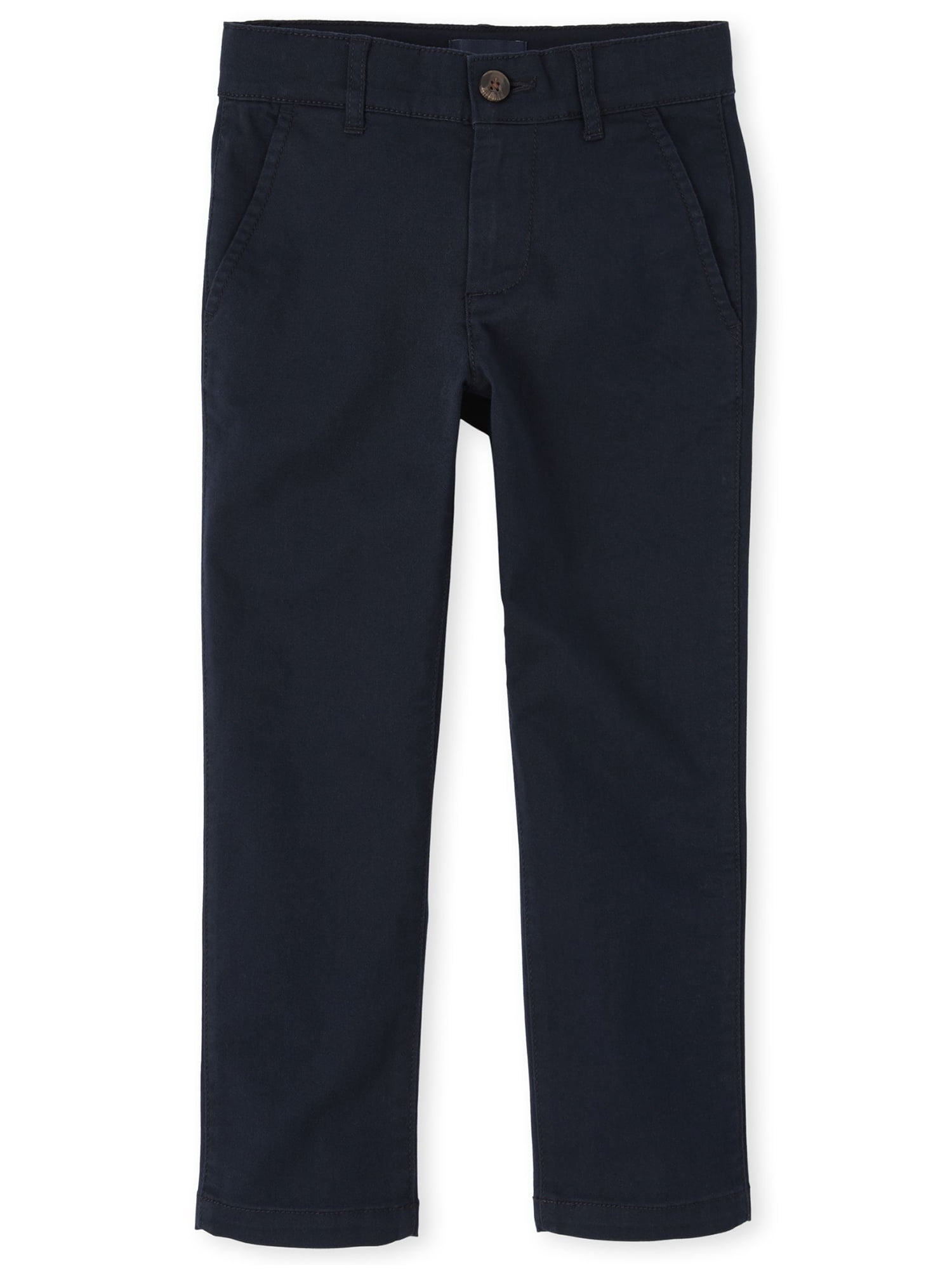 The Children's Place Boys Uniform Stretch Skinny Chino Pants, Sizes 4-18