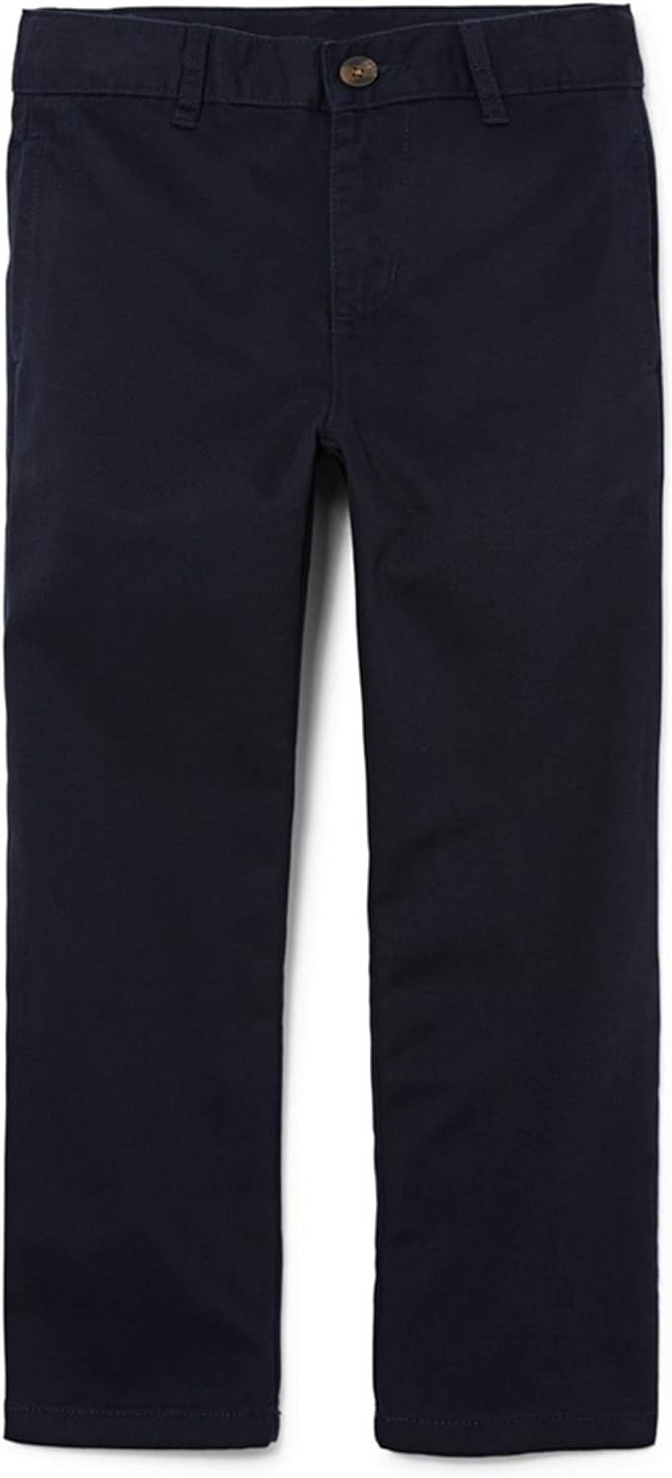 The Children's Place Boys Uniform Stretch Straight Chino Pants, Sizes 4-18 & Slim