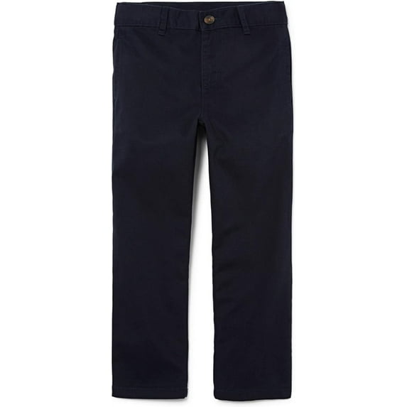 The Children's Place Boys Uniform Stretch Straight Chino Pants, Sizes 4-18 & Slim