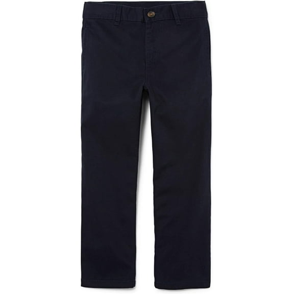The Children's Place Boys Uniform Stretch Straight Chino Pants, Sizes 4-18 & Slim